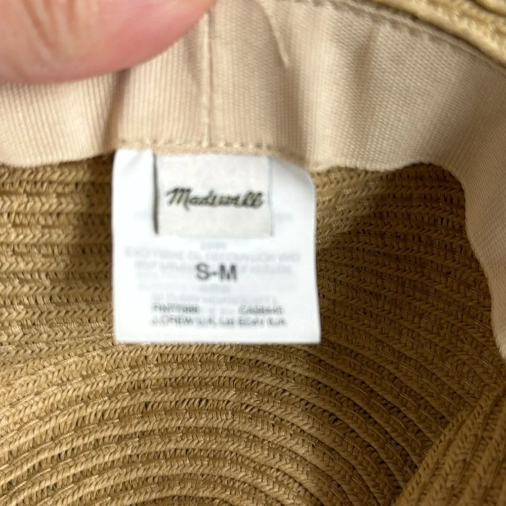 Madewell Tan Sun Hat Size Small Medium HT6937
